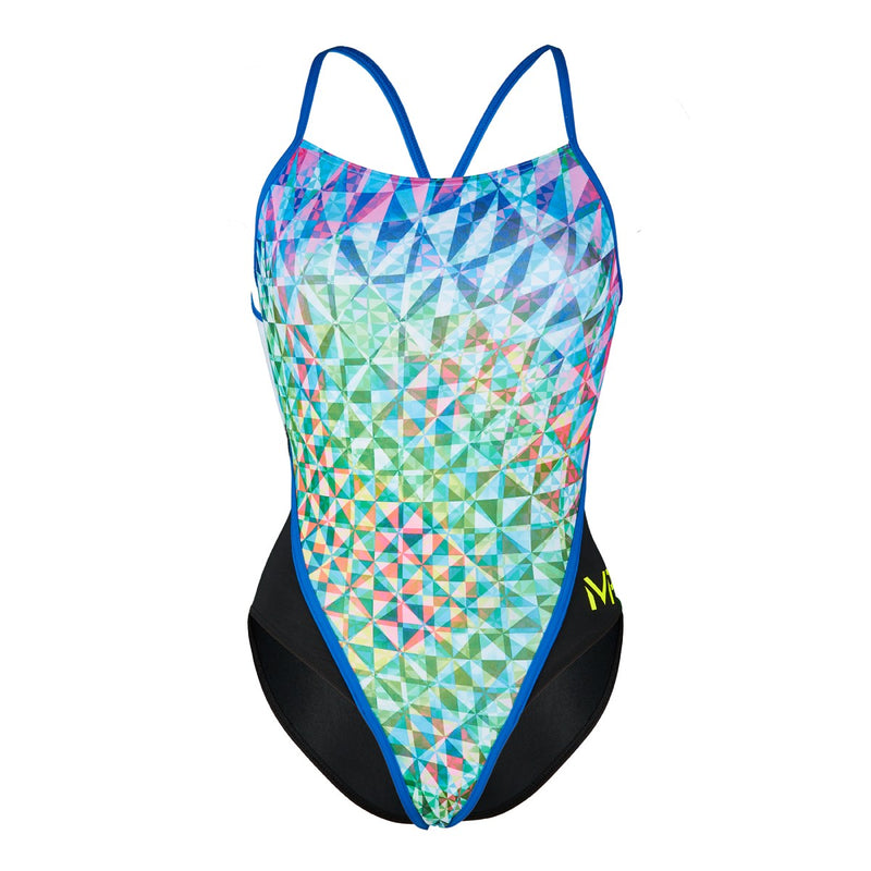 Chrystal – Badeanzug – Damen – Mehrfarbig/Schwarz