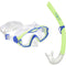 Meerkat Combo - Snorkelset - Kinderen - Groen/Blauw