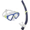 Saturn Combo - Snorkelset - Volwassenen - Blauw/Lichtblauw