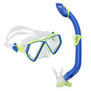 Cub Combo - Snorkelset - Kinderen - Blauw/Groen