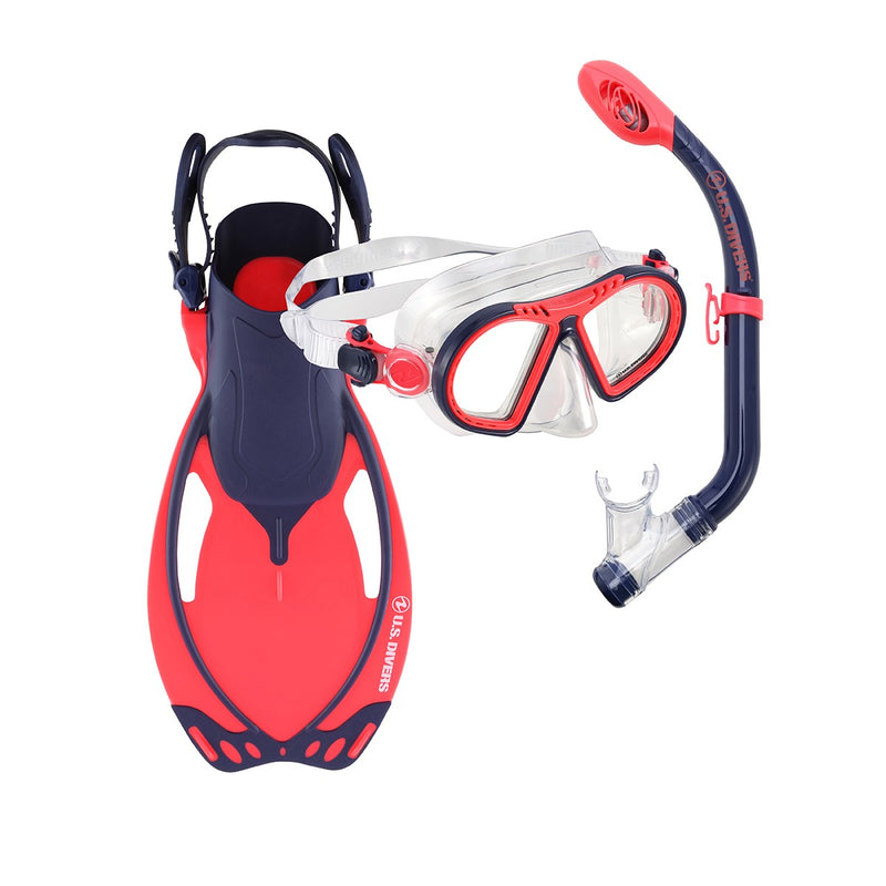 Toucan Set - Snorkelset - Duikbril - Snorkel - Kinderen - Roze/Paars