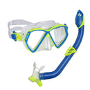 Regal Combo - Snorkelset - Duikbril - Snorkel - Kinderen - Geel/Blauw