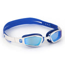 Ninja - Zwembril - Volwassenen - Blue Titanium Mirrored Lens - Wit/Blauw