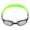 Ninja - Lunettes de natation - Adultes - Verres miroir - Noir/Lime