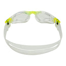 Kayenne Junior - Zwembril - Kinderen - Clear Lens - Transparant/Lime