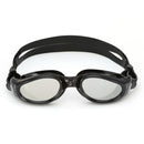 Kaiman - Lunettes de natation - Adultes - Verres miroir - Noir