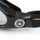 Kaiman - Lunettes de natation - Adultes - Verres miroir - Noir
