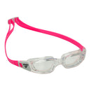 Tiburon Junior - Zwembril - Kinderen - Clear Lens - Transparant/Wit