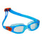 Tiburon Kid - Zwembril - Kinderen - Clear Lens - Aqua/Oranje