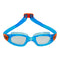Tiburon Kid - Zwembril - Kinderen - Clear Lens - Aqua/Oranje