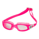 Tiburon Kid - Zwembril - Kinderen - Clear Lens - Roze/Wit