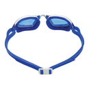 Xceed - Zwembril - Volwassenen - Blue Iridescent Titanium Mirrored Lens - Wit/Blauw