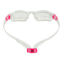 Tiburon Small - Zwembril - Volwassenen - Clear Lens - Transparant/Roze