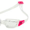 Tiburon Small - Zwembril - Volwassenen - Clear Lens - Transparant/Roze