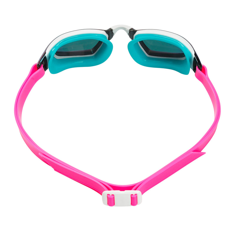 Xceed - Zwembril - Volwassenen - Pink Titanium Mirrored Lens - Roze/Turquoise