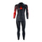 Racer V3 - Wetsuit - Heren - Zwart/Rood