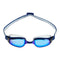 Fastlane - Lunettes de natation - Adultes - Verres miroir en titane bleu - Bleu/Blanc