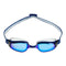 Fastlane - Zwembril - Volwassenen - Blue Titanium Mirrored Lens - Blauw/Wit
