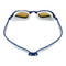 Fastlane - Zwembril - Volwassenen - Blue Titanium Mirrored Lens - Blauw/Wit