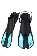 Snapper - Zwemvliezen - Flippers - Volwassenen - Zwart/Turquoise