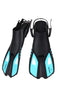 Snapper - Zwemvliezen - Flippers - Volwassenen - Zwart/Turquoise