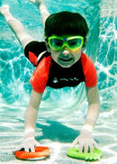 Tauchringe - Wasserspielzeug - Kinder - Grün/Rot