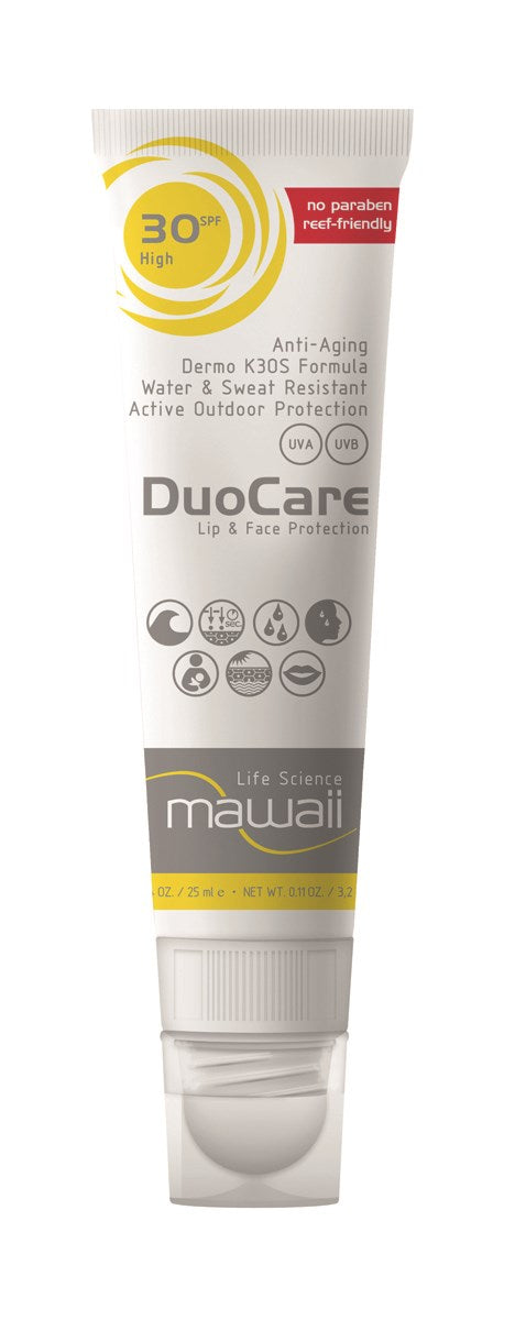 Mawaii DuoCare SPF 30 Face + Lips - Zonnebrand - 25ml + 3.2gr
