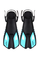 Snapper - Zwemvliezen - Flippers - Volwassenen - Zwart/Turquoise