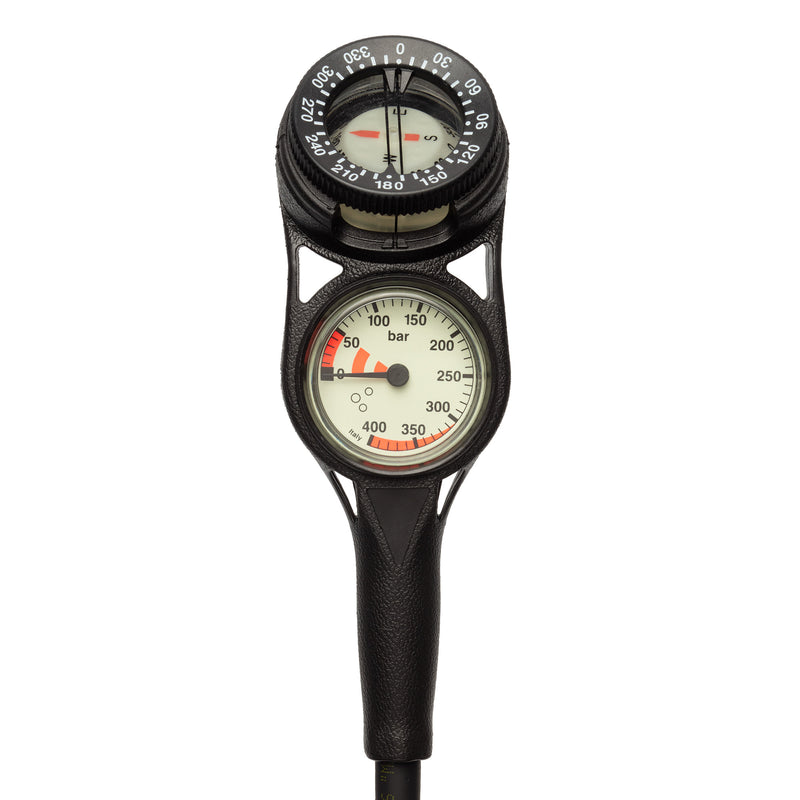 Combo2 - Pressure Gauge 400 bar + Compass - Manometer - Volwassenen