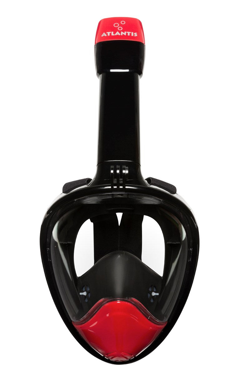 Atlantis 2.0 - Snorkelmasker - Volwassenen - Zwart/Rood