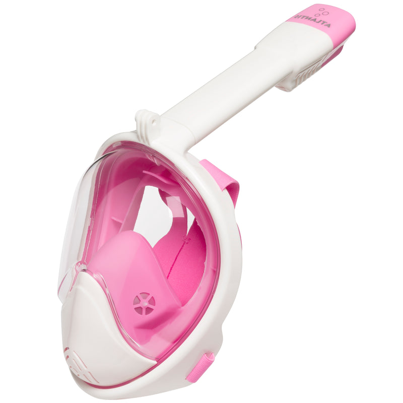 Atlantis 2.0 - Masque de snorkeling - Adultes - Blanc/Rose