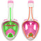 Atlantis 2.0 - Masque de snorkeling - Adultes - Blanc/Rose