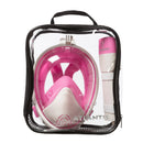 Atlantis 2.0 - Masque de snorkeling - Adultes - Blanc/Rose