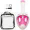 Atlantis 2.0 - Masque de snorkeling - Adultes - Blanc/Rose