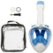 Atlantis 2.0 - Masque de snorkeling - Adultes - Blanc/Bleu