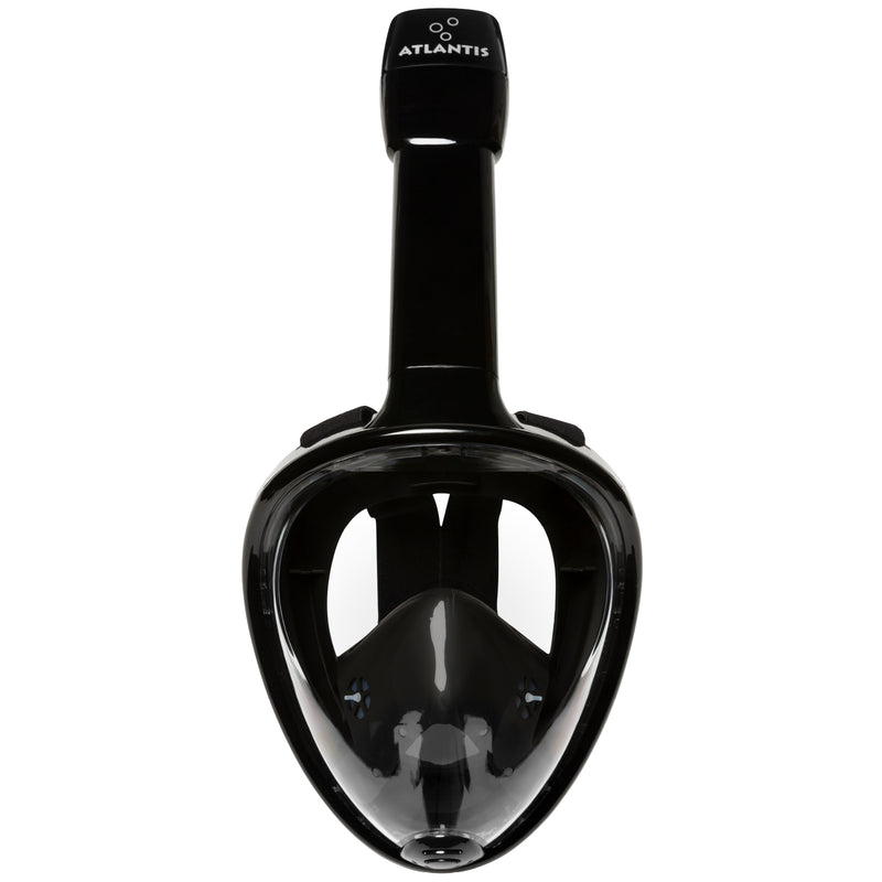 ATLANTIS - Snorkelmasker - Volwassenen - Zwart