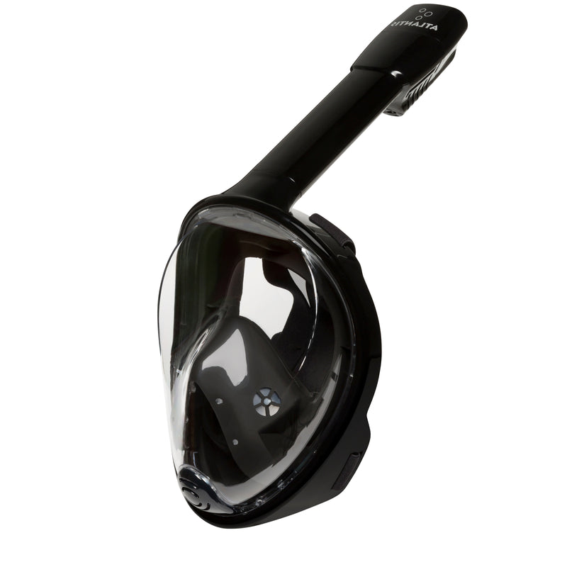 ATLANTIS - Snorkelmasker - Volwassenen - Zwart