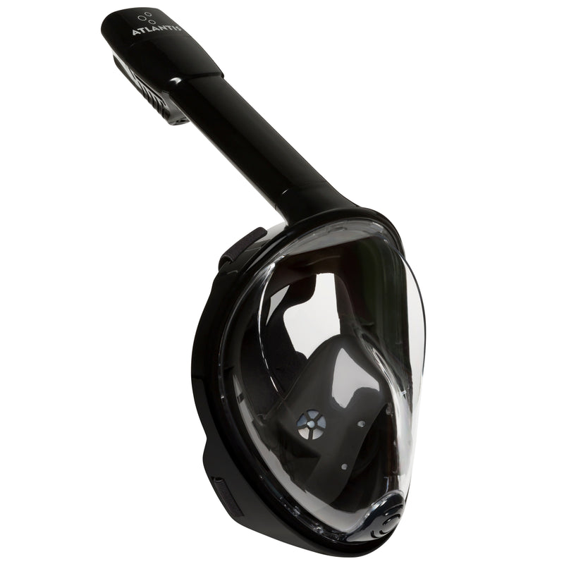ATLANTIS - Snorkelmasker - Volwassenen - Zwart