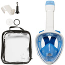 Atlantis - Snorkelmasker - Volwassenen - Wit/Blauw