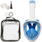 Atlantis - Snorkelmasker - Volwassenen - Wit/Blauw