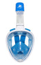 Tortue de mer - Masque de plongée avec tuba - Adultes - Blanc/Bleu