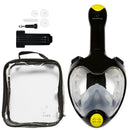 Atlantis Triton - Masque de snorkeling - Adultes - Noir/Lime