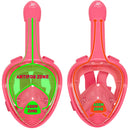 Tortue de mer - Masque de plongée - Enfants - Rose