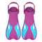 Dolphin - Zwemvliezen - Flippers - Verstelbare Hielstrap - Voor Zwemmen & Snorkelen - Kinderen - Paars/Blauw