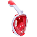 Tortue de mer - Masque de plongée - Adultes - Blanc/Corail