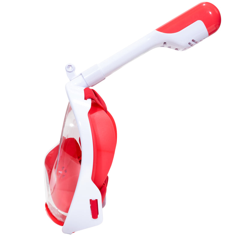 Tortue de mer - Masque de plongée - Adultes - Blanc/Corail