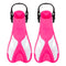 Dolphin - Zwemvliezen - Flippers - Verstelbare Hielstrap - Voor Zwemmen & Snorkelen - Kinderen - Roze/Wit