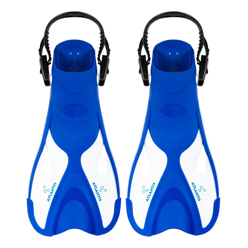 Dolphin - Palmes de natation - Enfants - Bleu/Blanc
