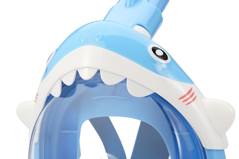 Atlantis Shark - Masque de plongée en apnée - Enfants - Bleu