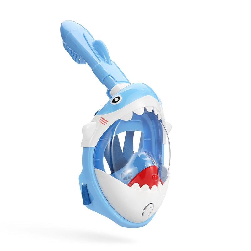 Atlantis Shark - Masque de plongée en apnée - Enfants - Bleu